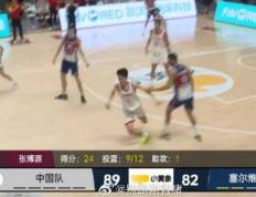 15投砸出24分！杀死塞尔维亚男篮！唯一能打NBA的中国前锋……