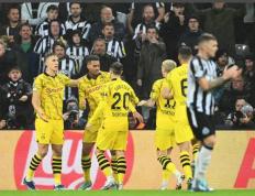 多特蒙德 （Borussia Dortmund）顶住敌军枪弹，力克纽卡斯尔反击首次获胜 [CL]