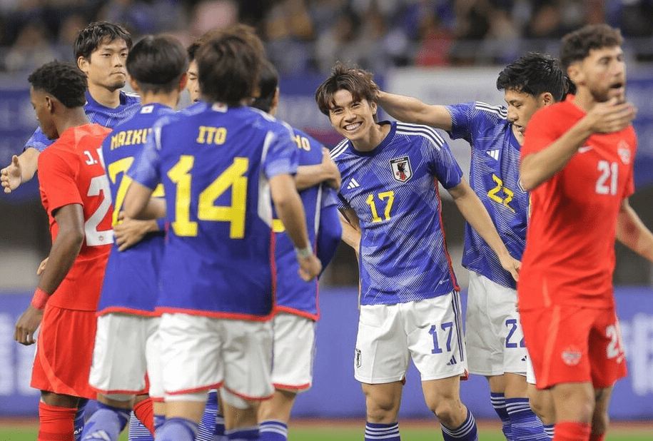 4-1！4-0！日本韩国双双取胜，剑指2026世界杯，中国男足尴尬了！