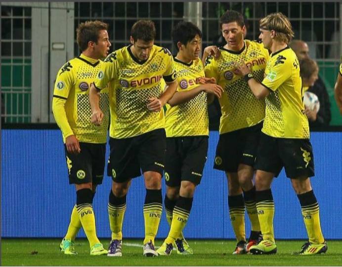 支撑多特蒙德 （Borussia Dortmund）黄金时代的香川真司、莱万多夫斯基