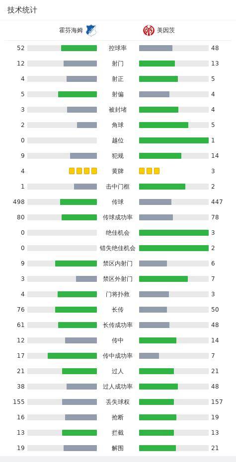 霍芬海姆1-1美因茨，罗伯特-斯科夫，里希特破门