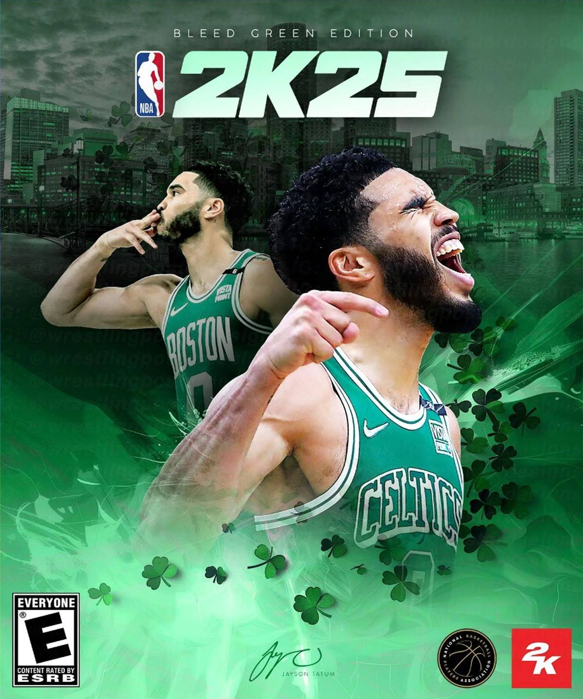 NBA 2K25将会是杰森·塔图姆的封面