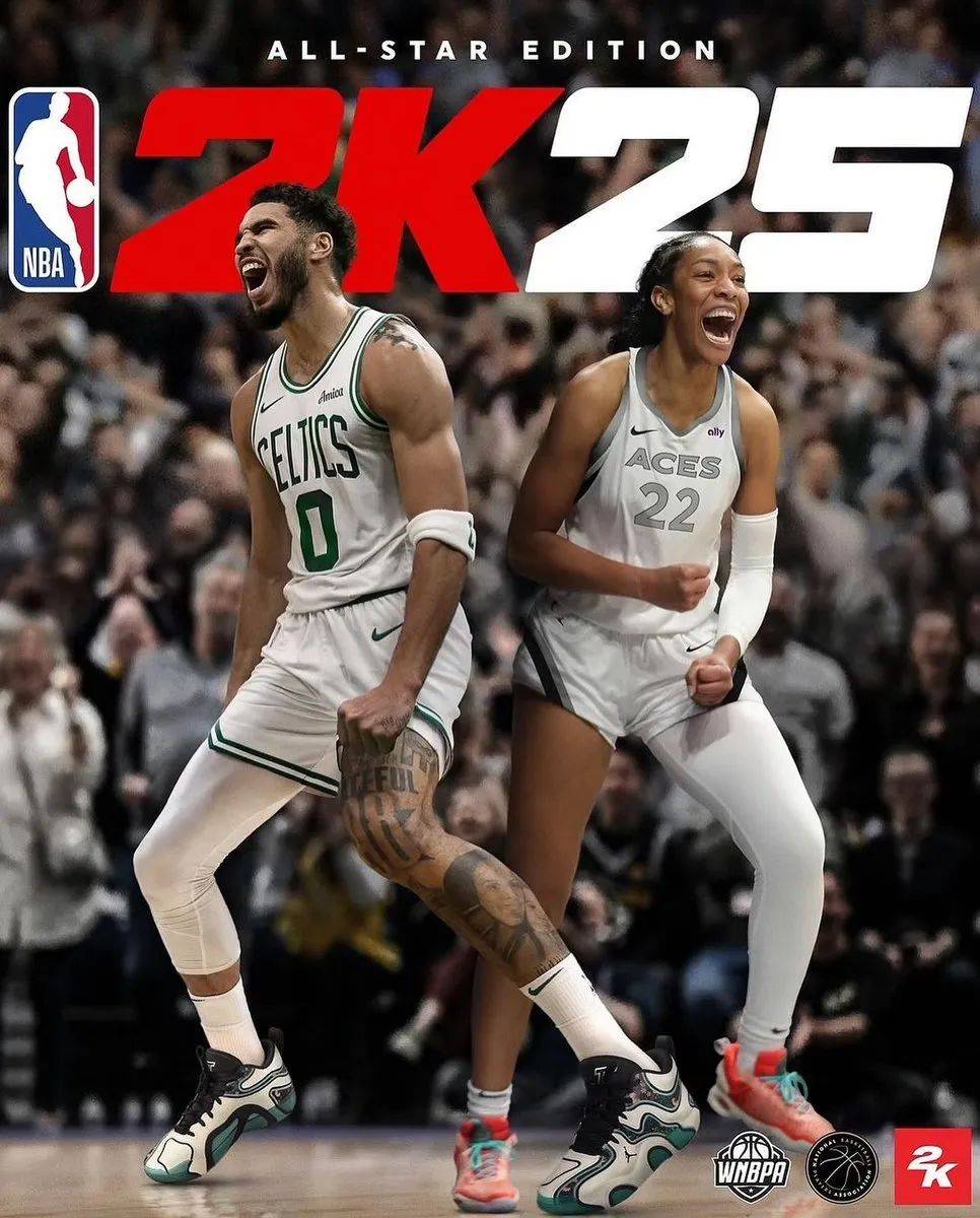 塔图姆登上《NBA2K25》封面！第三代签名鞋曝光！