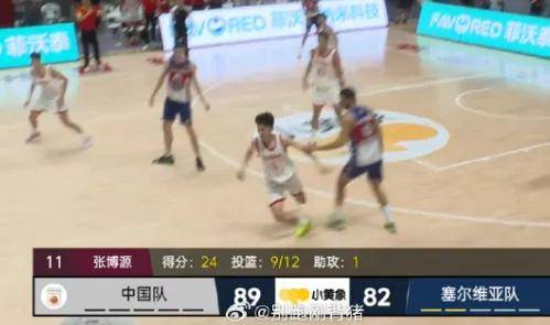 15投砸出24分！杀死塞尔维亚男篮！唯一能打NBA的中国前锋……